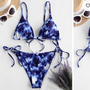 Zaful Tie Dye Bikini